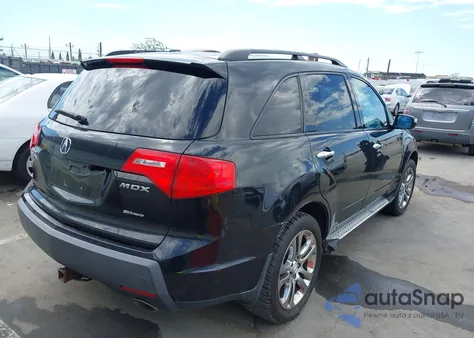 2008 Acura Mdx Sport Package z USA, uszkodzony, nr VIN 2HNYD28878H002035